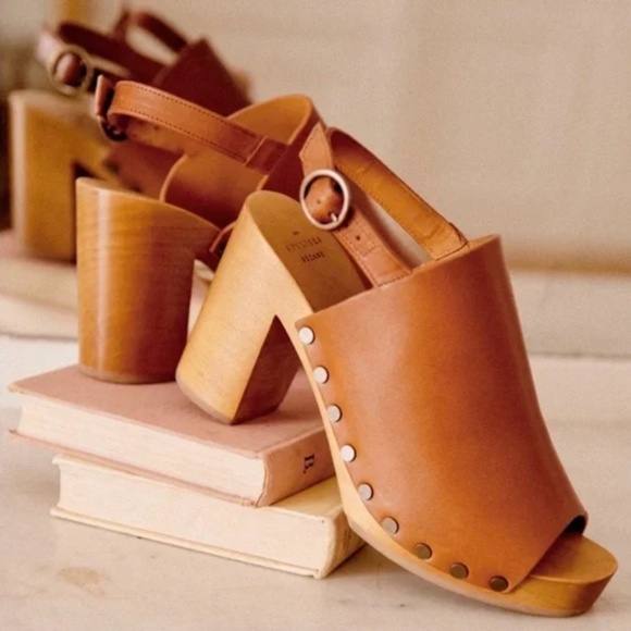 Sezane Shoes - EUC Sézane Dakota Clogs Heritage 39 (8)